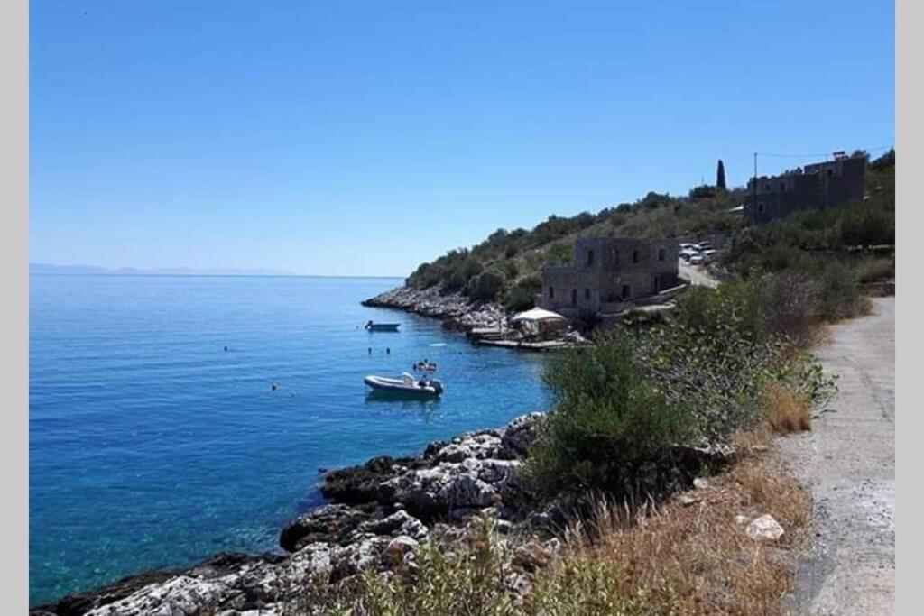 Villa Lagkadaki Sea View Argilia Buitenkant foto
