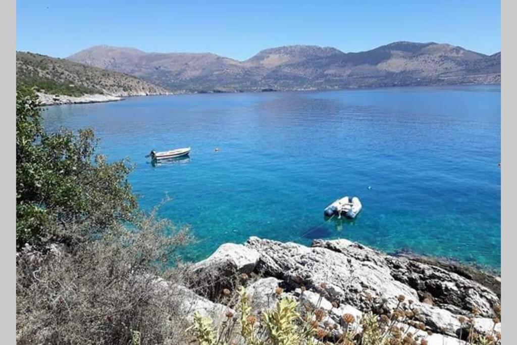 Villa Lagkadaki Sea View Argilia Buitenkant foto