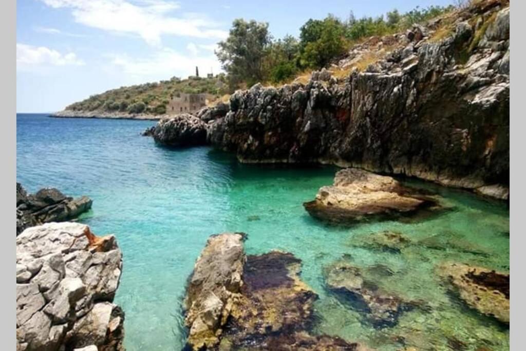 Villa Lagkadaki Sea View Argilia Buitenkant foto