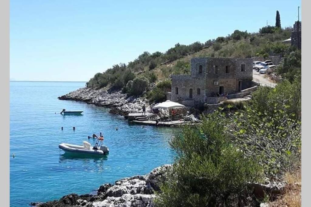 Villa Lagkadaki Sea View Argilia Buitenkant foto