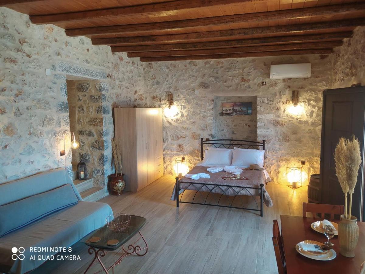 Villa Lagkadaki Sea View Argilia Buitenkant foto