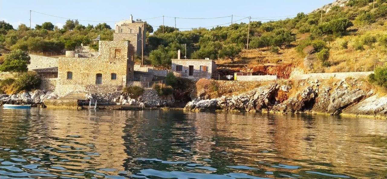 Villa Lagkadaki Sea View Argilia Buitenkant foto