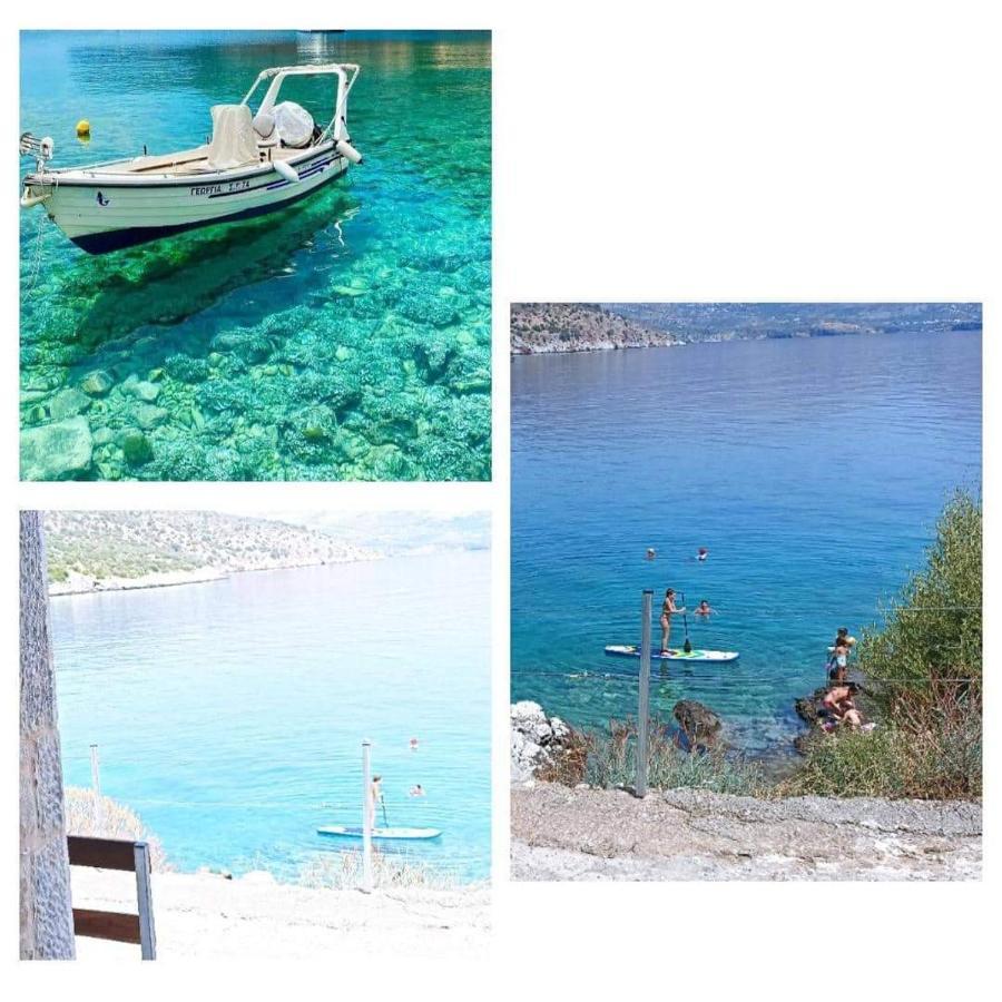 Villa Lagkadaki Sea View Argilia Buitenkant foto