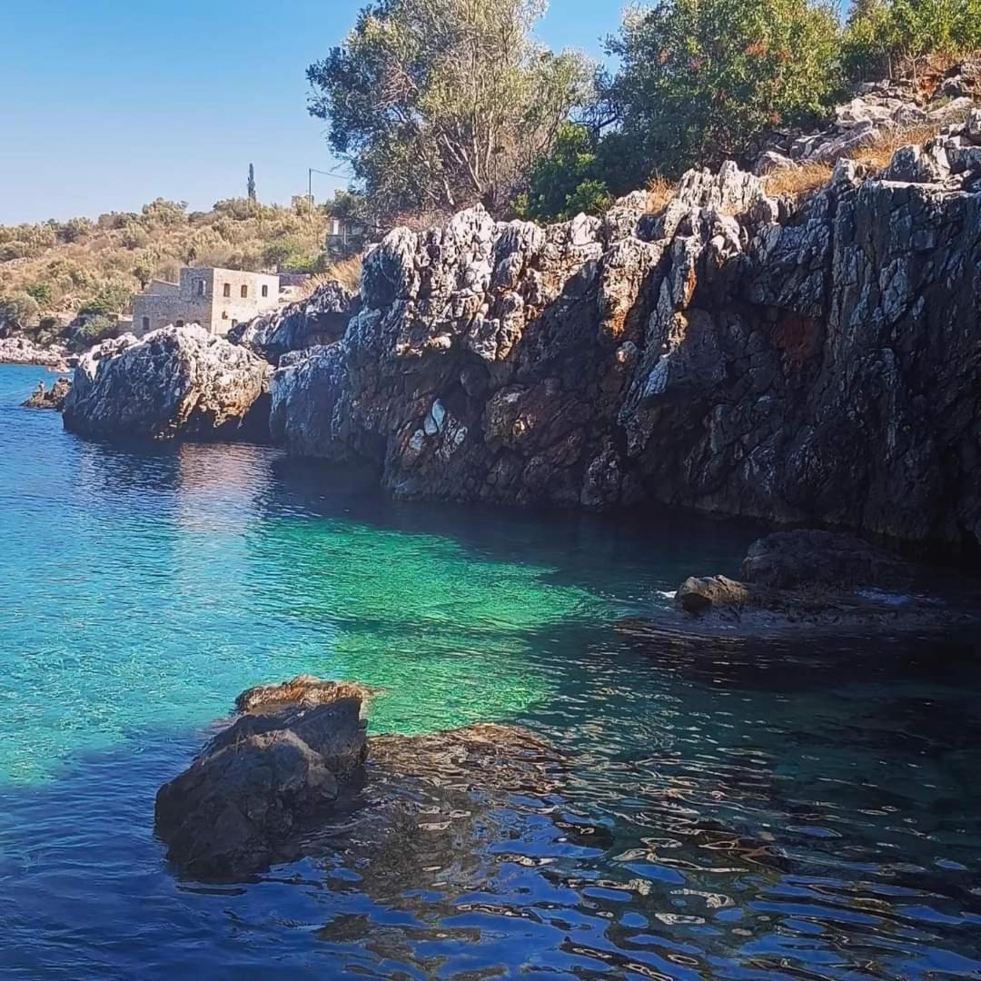 Villa Lagkadaki Sea View Argilia Buitenkant foto