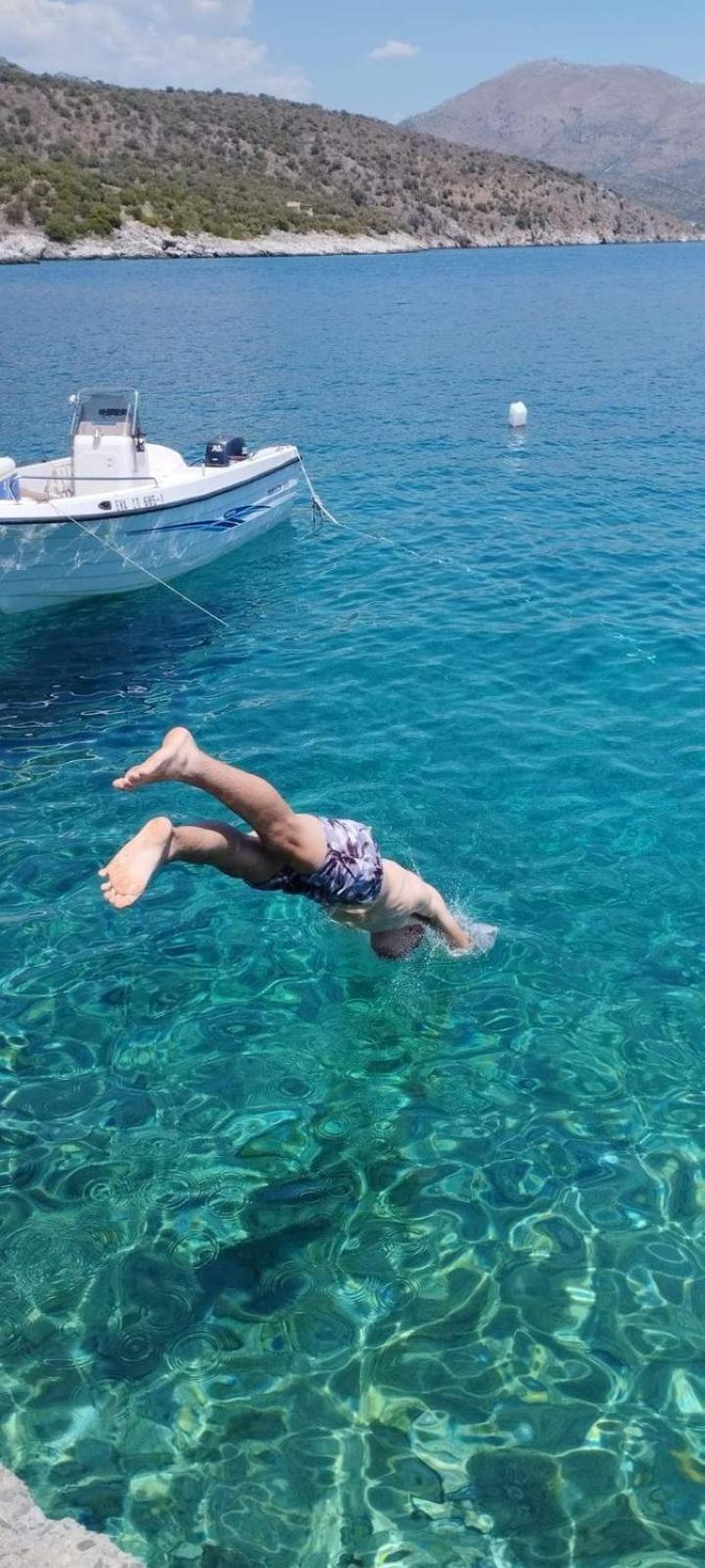 Villa Lagkadaki Sea View Argilia Buitenkant foto