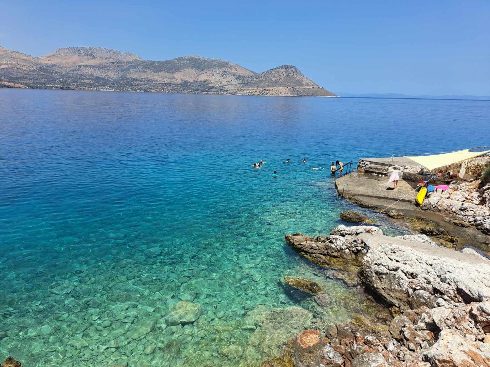 Villa Lagkadaki Sea View Argilia Kamer foto